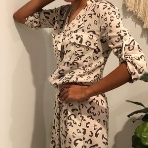 BCBG Safari Leopard mini dress